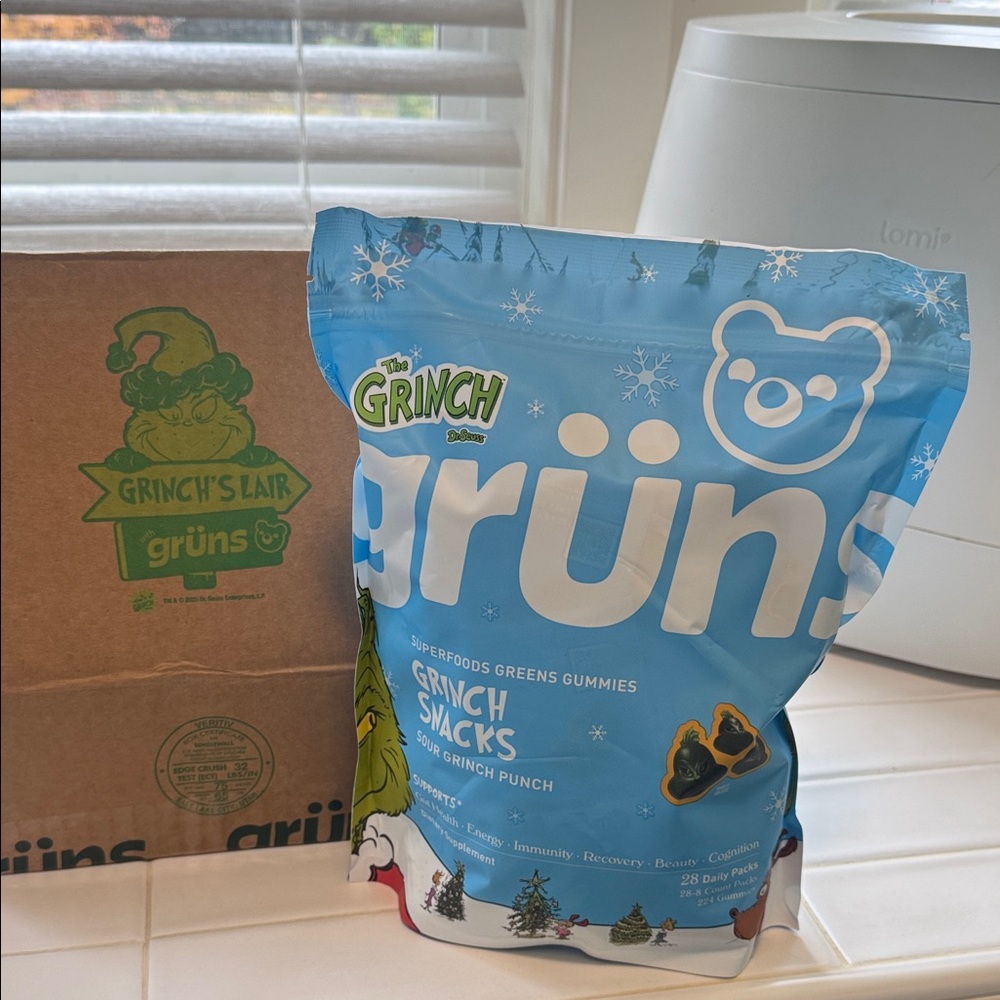 Grinch Grüns Sour Gummies